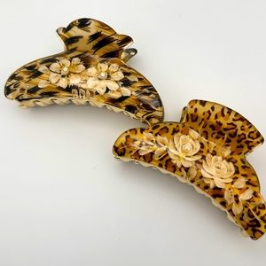 Claw Hair clips 2pcs